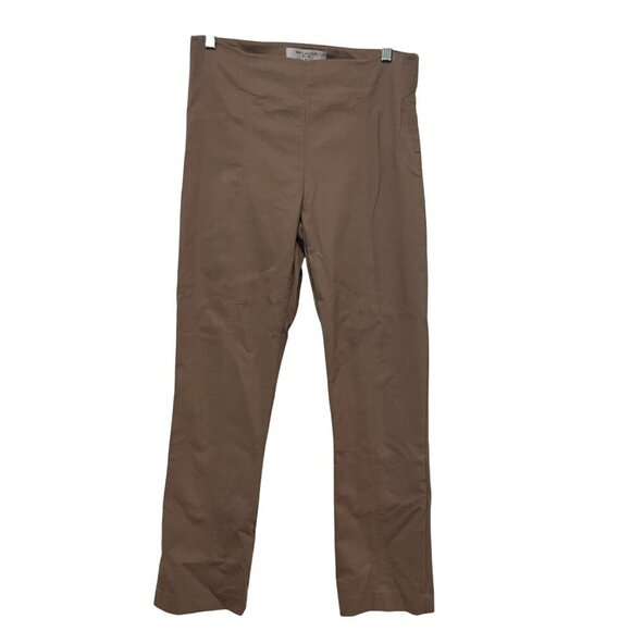 MM.Lafleur Womens High rise  Tan Straight-Leg Pants Size 10 - Picture 1 of 9